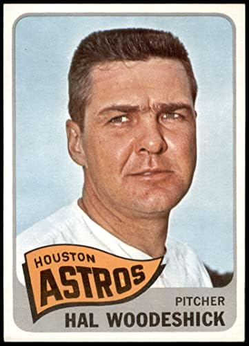 1965 Topps # 179 Хал Вудшик Хюстън Астрос (Бейзболна картичка) Ню Йорк /MT Astros