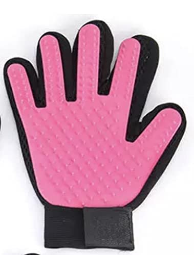 Ръкавици-четки за грижи за домашни любимци, дизайн с пет пръста, са идеални за кучета и котки (1 чифт)