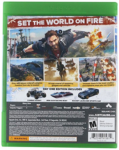 Колекционерско издание на Just Cause 3 - Xbox One