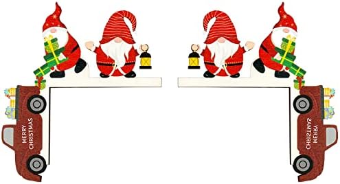 Коледни каси Украса и Забавен Празничен Декор Вечерни Аксесоари Коледен Подарък на Коледна Украса за Дома, Врати, Прозорци и Стени, Макара 10 мм