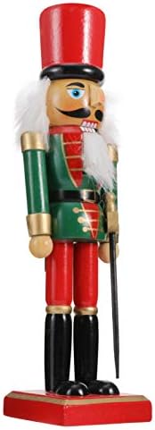 PRETYZOOM Коледен Лешникотрошачката Декорация на Дървени Лешникотрошачката Войници Висящи Украси за Коледната Елха с Фигурки стоп-моушън