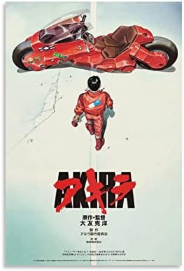 Акира (1988) е Японска Манга Аниме Филм Плакат Платно Арт Плакат И Стенни Художествена картина Принт Модерен Семеен Декор За спалня