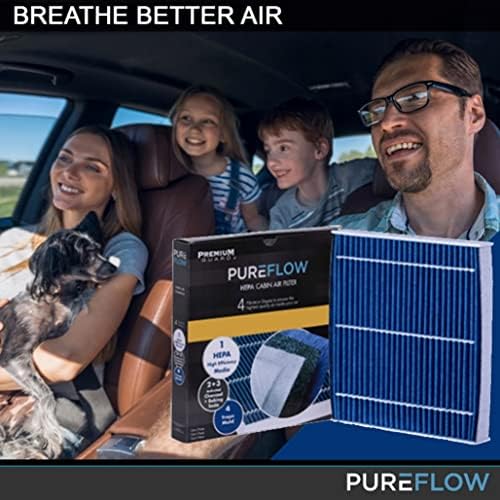 На кабинковия въздушен филтър PureFlow HEPA PC6067HX с освежителем на въздуха за салонного филтър Vanilla Orchid - Подходящ за Hyundai