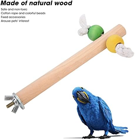 На застояла Нож AOER, волиери от Дърво, Дървени Убежища за Домашни птици (1,5 * 14 см, в Синьо)